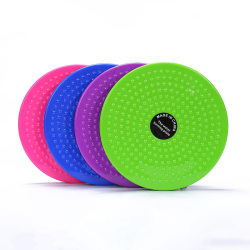 Factory direct sales waist twisting disc fitness equipment household polka dot foot massager waist twisting machine 25c-28c