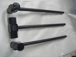 Pure Steel Physical Fitness Training Hammer Explosive Training Tire Smashing Large Hammer Integrated Non-Shedding Handle Fitness Equipment