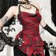 Wannathis Halloween subculture plaid vest hot girl Abi stage dancing singing uniform top