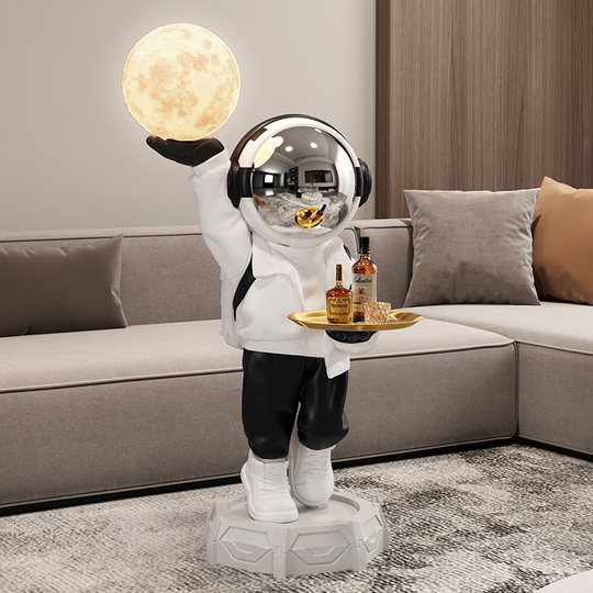ノルディック樹脂宇宙飛行士フィギュア - 80cm リビングルーム
