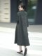 High-end Madam Wind Coat 2024 New high-quality high-quality blooming medium long length 50-60 years old thin jacket
