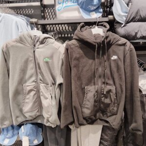 
Genuine Nike men's hooded fleece jacket sports casual windproof warm zipper jacket DD4883