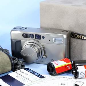 日本康泰时Contax TVS胶卷相机 135旁轴胶片自动傻瓜机 收藏W16