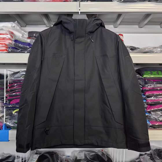 
ANTA Jacket Two-piece Set Men's Plush Woven Jacket Water-Repellent 4 Winter New Sportswear 152546605
