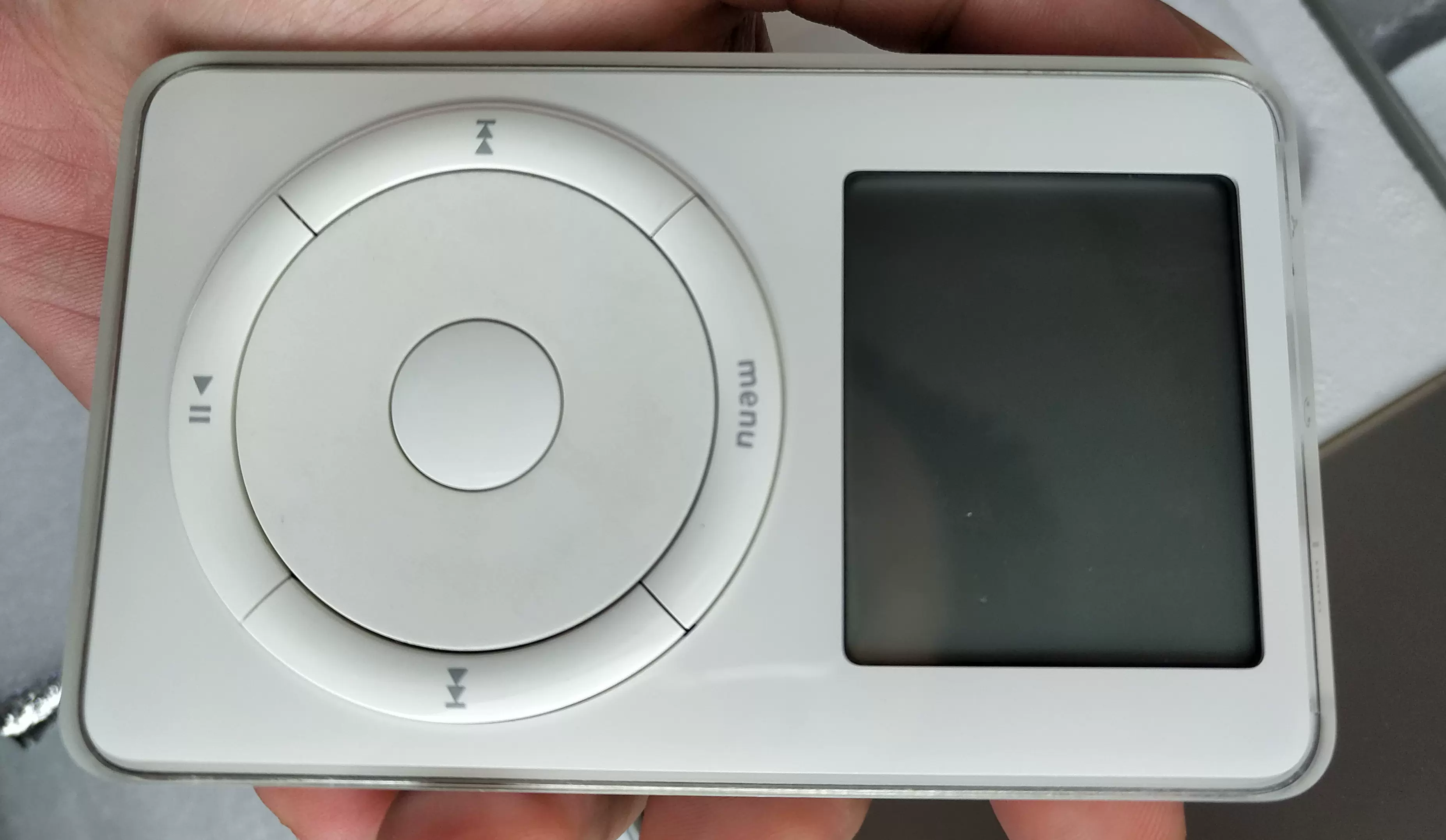 本格派ま! Apple 初代 5GB iPod - ポータブルプレーヤー