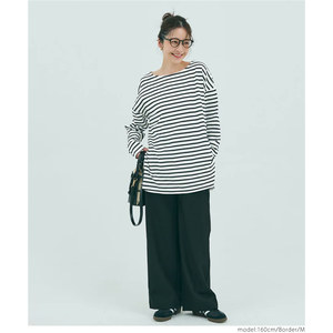 
Japanese single autumn new style fresh literary versatile large version striped thin cotton long-sleeved T-shirt small shirt bottoming shirt 29379