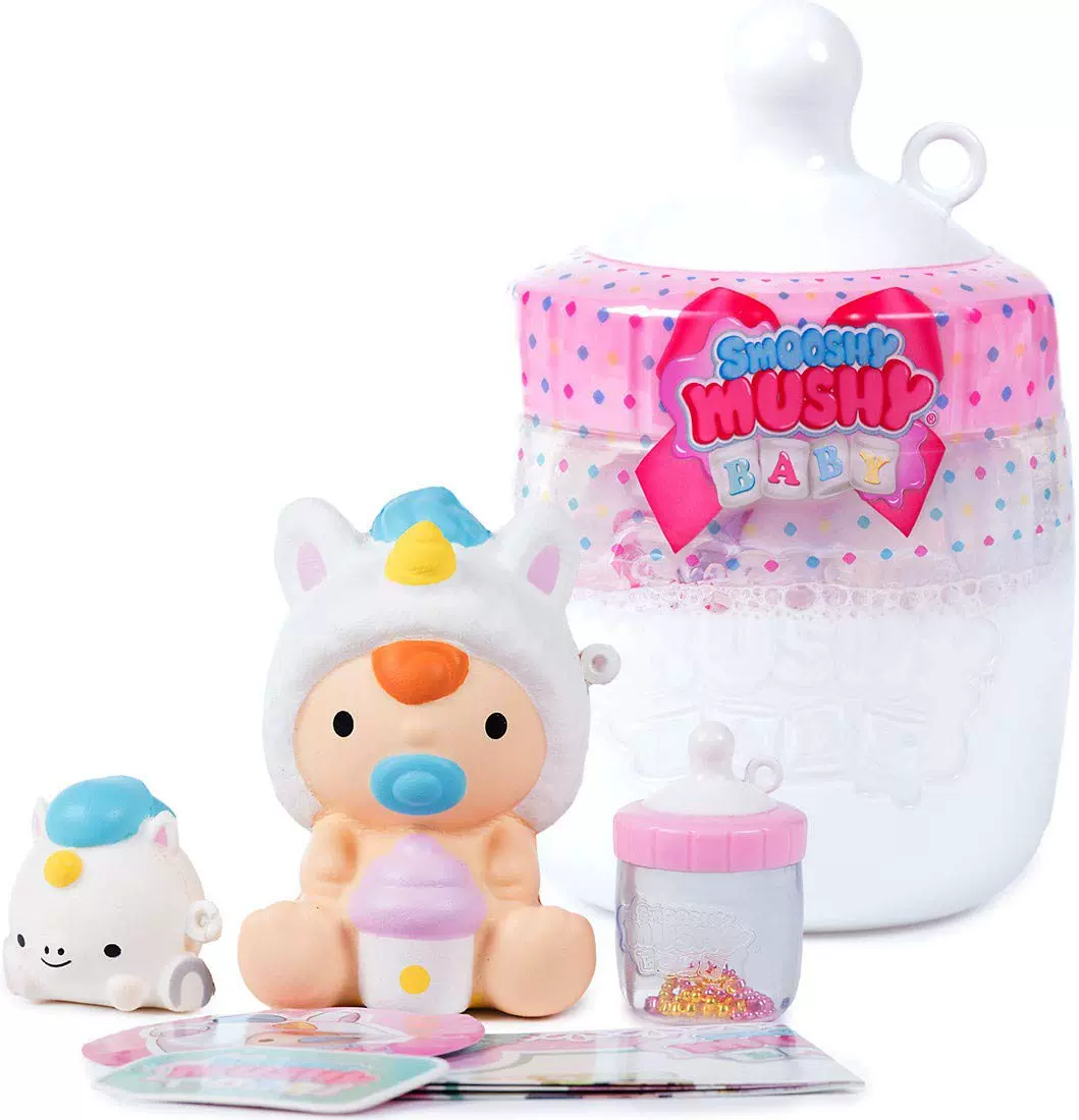 美国海淘正品smooshy Mushy Babies奶瓶盲杯子蛋糕独角兽奶昔 美国海淘正品smooshy Mushy Babies奶瓶盲杯子蛋糕独角兽奶昔