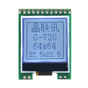 Mô-đun LCD 6464G-720-PN Màn hình ma trận 6464 điểm cổng nối tiếp SPI LCM