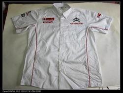  Citroen New Citroenwrc Team Version Shirt Men's Short-sleeved Racing Suit