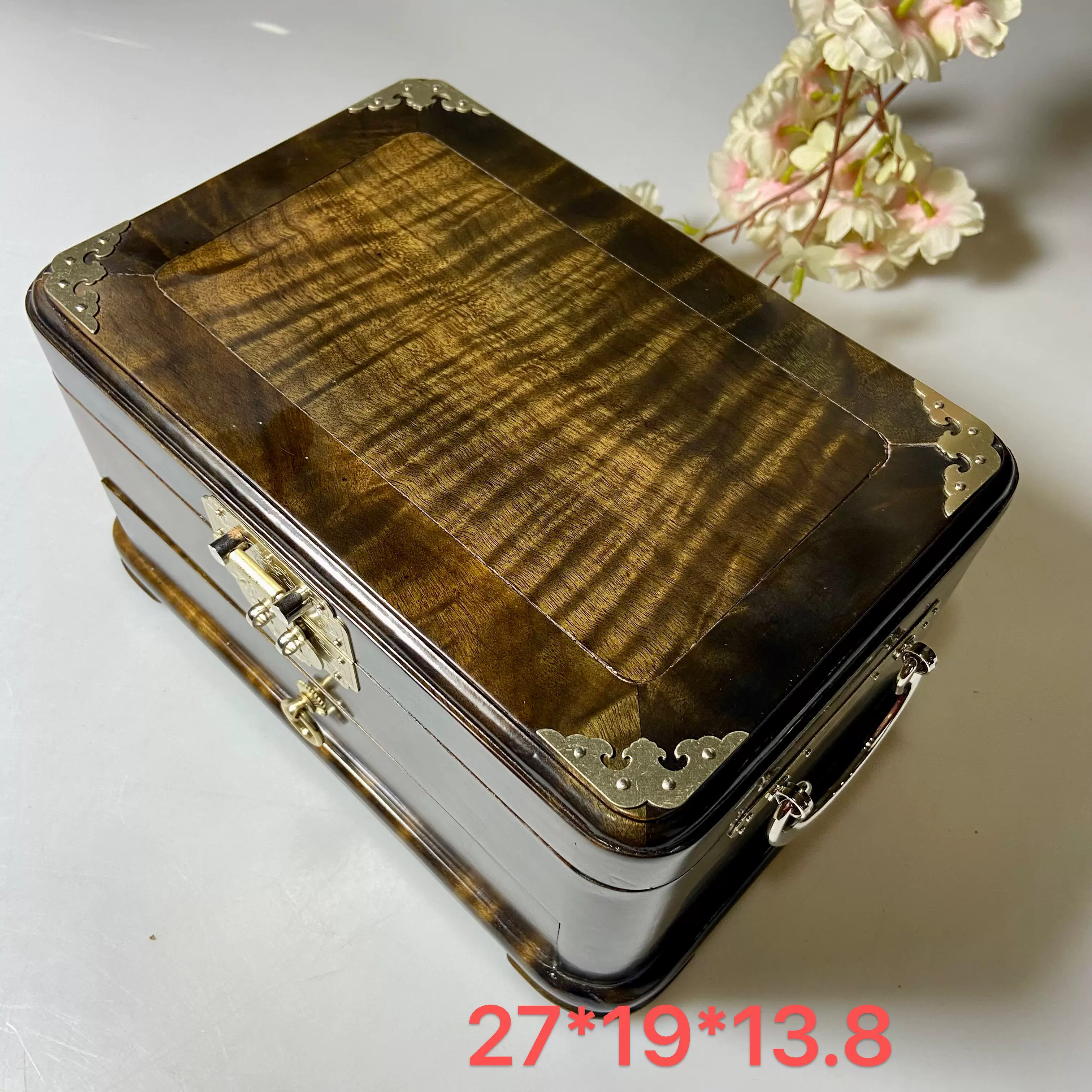 木箱 唐木 首飾盒 O1CN01T65Cry1fA1LhEG9cK_!!