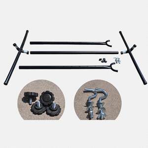 
Trendy hammock special bracket indoor and outdoor leisure camping hanging hammock frame removable and assembled steel tube bed frame