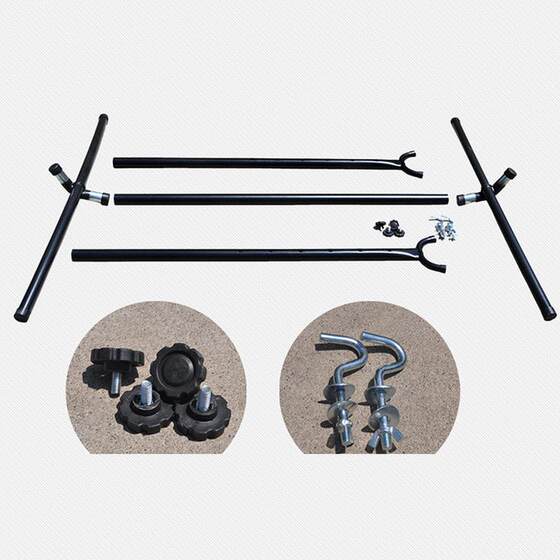
Trendy hammock special bracket indoor and outdoor leisure camping hanging hammock frame removable and assembled steel tube bed frame