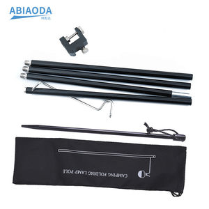 
Outdoor aluminum alloy folding mini light stand portable camping picnic table fixed small light rod