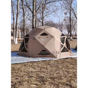
Source new tpu large window multi-person tent winter tent easy to carry warm fishing camping tent cotton ball tent
