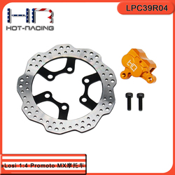 Hr Losi 1:4 Promoto Mx Motorcycle Aluminum Alloy Rear Brake Disc With Caliper