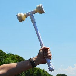 Hardware Holy Hammer Internet Celebrity Handmade DIY Assembled Plastic Ornament Props Same Style Large Hammer Mallet Creative Thor's Hammer