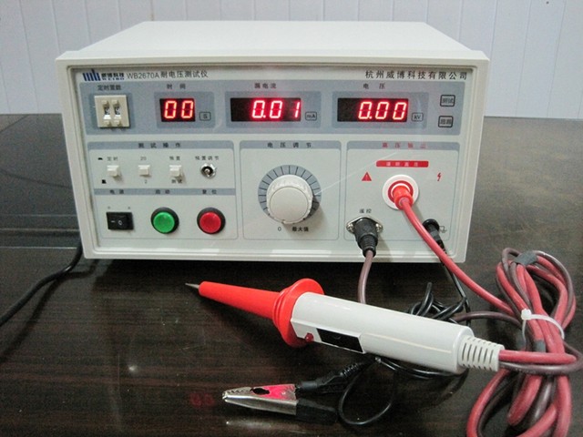 Original straight hair Hangzhou Weibo WB2670A test instrument number ...