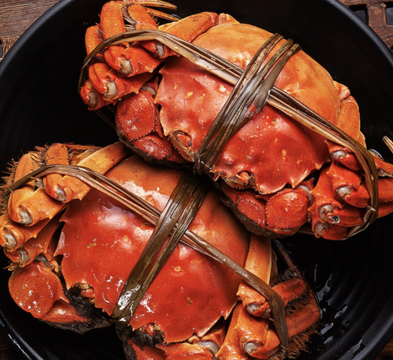 肉鲜饱满大闸蟹，有助提高人体提高免疫力(图5)