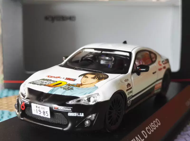 1/43 Kyosho 京商TOYOTA 86 INITIAL D CUSCO 金属汽车模型-Taobao