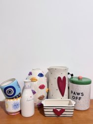 Foreign trade export, solitary products, hand-painted ceramic vases, kettles, candle cups, ornaments, storage jars, storage jars