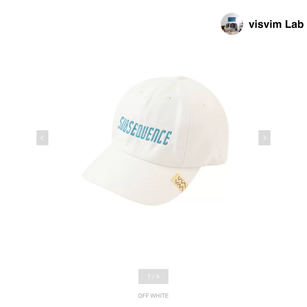订货』visvim EXCELSIOR II CAP (SUBSEQUENCE) 22款棒球帽-Taobao