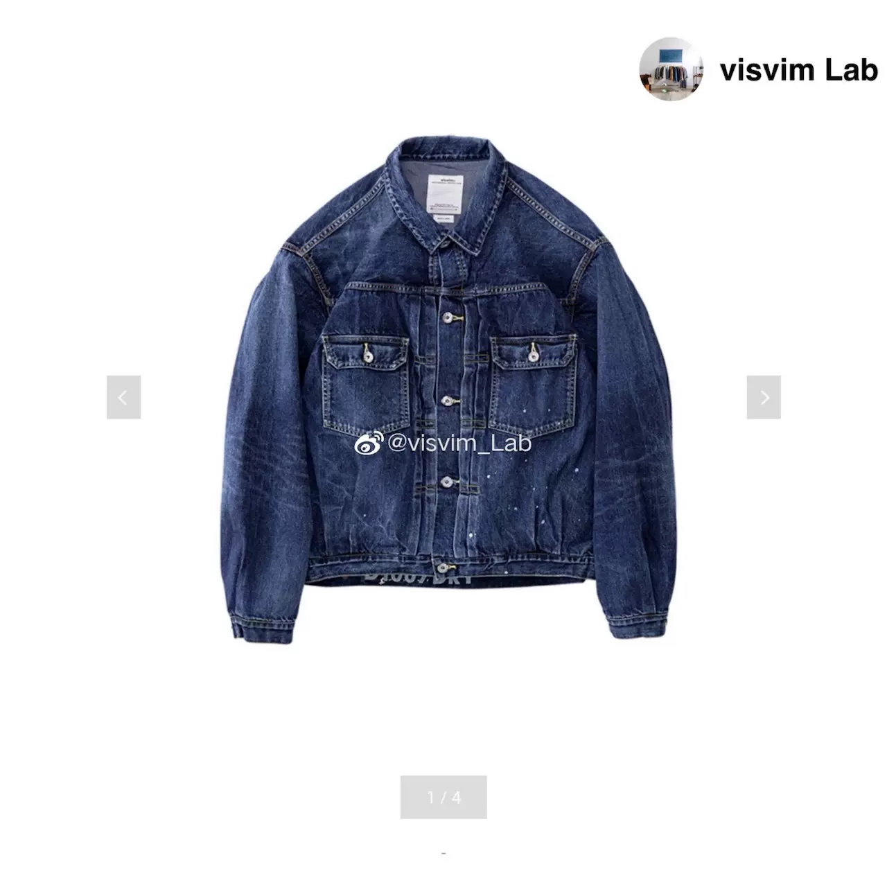 订货』visvim SS 101XX JKT DRY-1007 22SS 牛仔夹克-Taobao