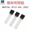 Triac MAC97A6/MAC97A8/BT131-600/Z0607 Transistor Thyristor TO-92 Thyristor