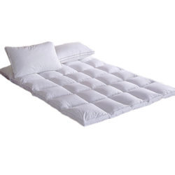 Baisi Ruo Five-Star Hotel White Goose down Soft Mattress Thickened Protective Pad Sofa Bed Double Bed Mattress Warm