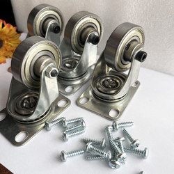 Hengtai Computer Embroidery Machine Accessories Non-Tangled Bearings 4 Pack 2-Inch Universal Wheels for Changing Bottom Wires for Cars