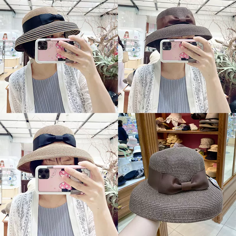 國現日本maxim kobe傘帽禮帽M-38-21防曬帽帽遮陽帽 UV CUT98%-Taobao
