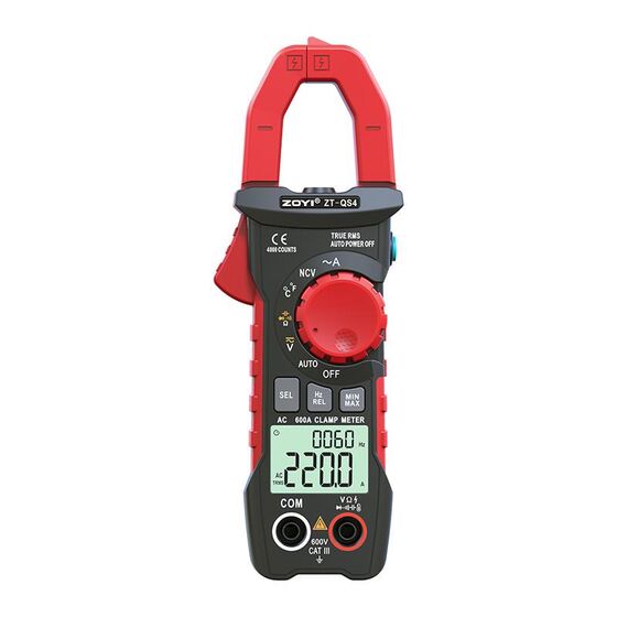 
Hot-selling new intelligent dual-purpose clamp meter digital multimeter high-precision anti-burn fully automatic AC-DC voltage clamp