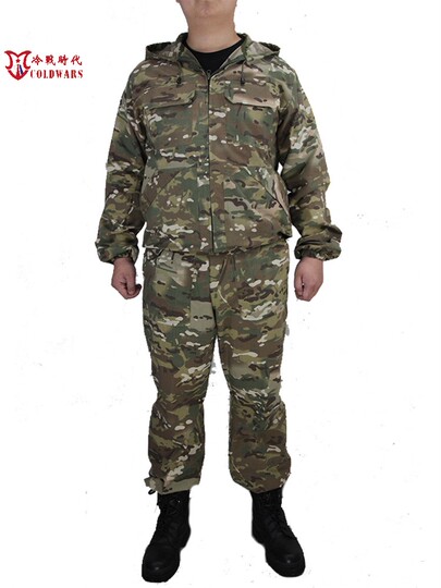 冷戦時代ロシア軍 KMX 戦闘服 - グリーン
