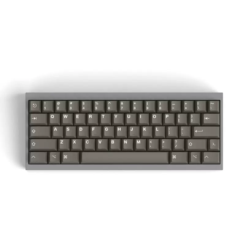 KBDfans 客製化機械鍵盤豆腐TOFU60 2.0套件gasket top結構鋁塗層-Taobao