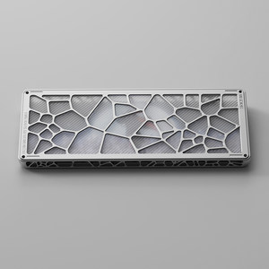 
KBDfans Holy80 Halo transparent matte PC bottom plate CNC processing dustproof uniform plate Lower shell PC