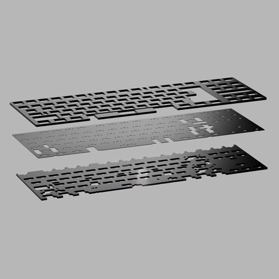 
KBDfans Customized Mechanical Keyboard Kit TOFU TKL Accessories Sound Pack