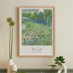 Van Gogh Monet Background Wall Decoration Painting Wall Art Frame Living Room Bedroom Sofa Abstract Poster Art Hanging Painting Oil Painting