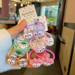 Korean-Style Children's Hair Tie Set for Girls, Cute Cartoon Animal Hair Accessories That Don'T Damage Hair