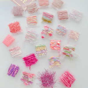 
Pink Series 3 Original Accessories Featured Line Sample Hand Mixed Line Handmade Account DIY Fire Paint Accessories Lace Accessories