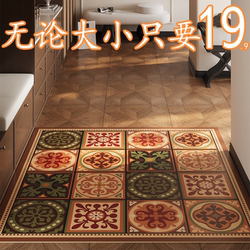 Medieval-Style Entrance Door Mat, Simple Carpet for the Entrance, Simple and Luxurious Door Mat, New Style for the Entrance