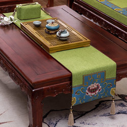 New Chinese style table flag Zen tea mat tea table cloth decorative cloth