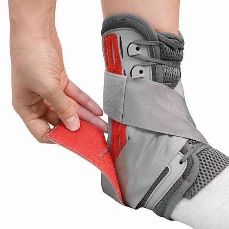 
otto bock imported 50S3 German ankle brace after talofibular anterior ligament tear surgery splayed ligament ankle brace
