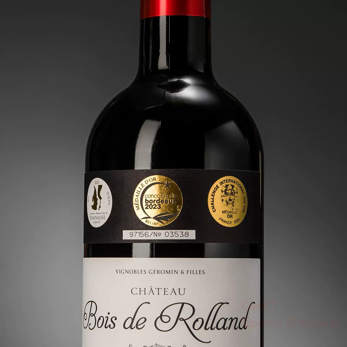 bois de rolland布瓦罗兰城堡干红葡萄酒750毫升 costco代购