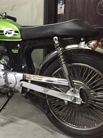 Twpo Cg125オートバイチェーンカバー - ステンレス鋼製保護カバー