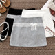 Sweet design lace lace bow with high waist slim skirt anti-exposure short skirt hip-cover skirt for women summer