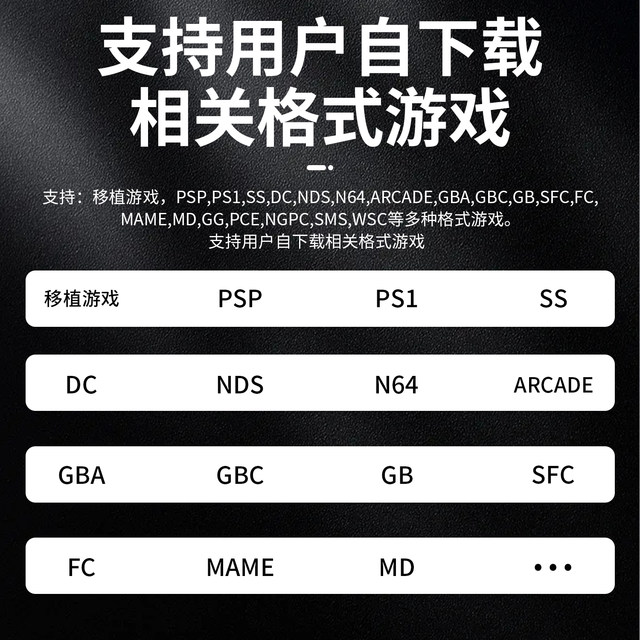 Ambernick RG CubeXX open source handheld square screen PSP game console NDS arcade double connected to the TV Zhou Ge