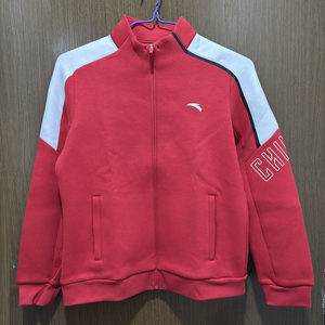 
ANTA genuine spring and autumn casual knitted stand-up collar running training young women's sports top jacket 162347734