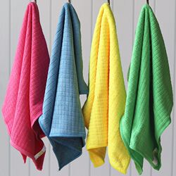 4 Large Absorbent Rags That Do Not Shed Lint, Suitable for Wiping Tables, Washing Dishes, Absorbing Oil, Kitchen Chores, Housekeeping, and Cleaning