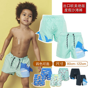 
[Awesome] Exported to Europe and the United States children's water play beach pants quick-drying loose swimsuit boxer swimming trunks baby shorts