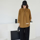 Weiyu large-size women's clothing 2025 early autumn new silhouette solid color retro top French lazy style long-sleeved T-shirt for women
