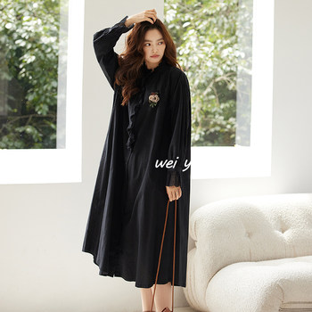 
Plus size women's designer cotton dress